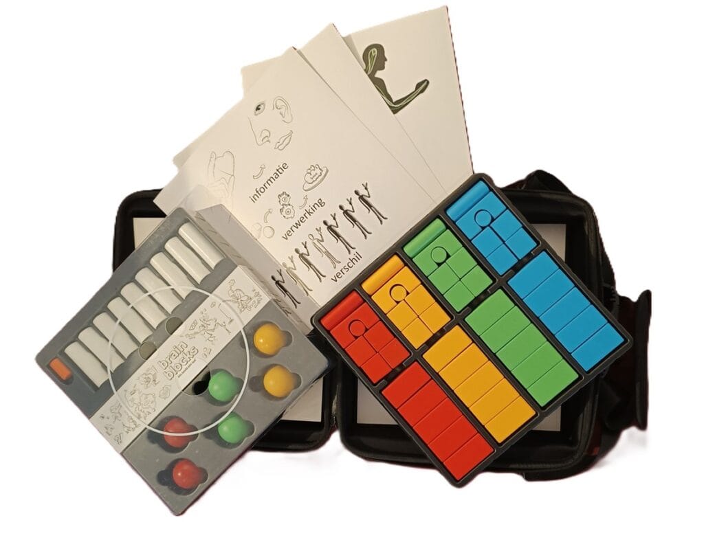 Brain Block Brain Blocks-koffer ZONDER POCKETS - Brain Blocks